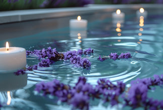 lavender flower day spa Refresh with the Time of the Season Spa – On the Side Day Spa